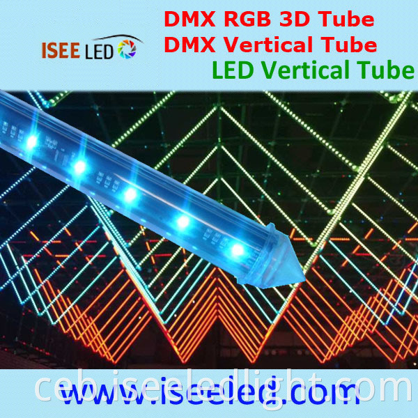 3D DMX512 LED Tube